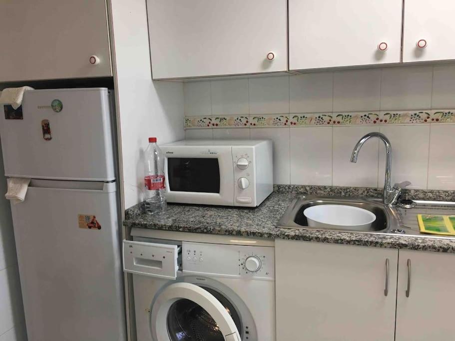 Apartamento Segunda Linea De Playa Con Piscina El Altet Exteriör bild